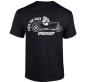 Preview: Fuck the Duck Speedshop T-Shirt Schwarz Hot Rod Ford Flathead AM-Speed