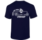 Preview: Fuck the Duck Speedshop T-Shirt Blau Hot Rod Ford Flathead AM-Speed