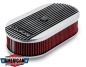 Preview: Luftfilter Oval Edelbrock Elite Serie 2 Aluminium