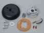 Preview: Grant - Steering Wheel Installation Kit, 3-Bolt Mount, Matte Black, Aluminum, Dodge, Plymouth, Pickup/SUV, Kit