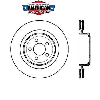 Bremsscheibe Hinten Mopar 2006-2015 Chrysler Dodge Premium Police Paket