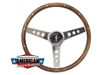 Lenkrad Ø 34cm Holz Ford Mustang Holzlenkrad Grant - Steering Wheel