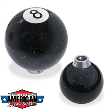 Schaltknauf Eightball Mooneyes Schaltgriff Shifter Knob Schwarze 8