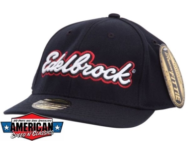 Edelbrock Baseball Cap Schwarz Flexfit Gr. M - L 56 - 59cm