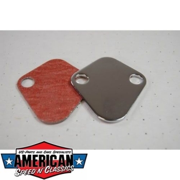 Benzinpumpenabdeckung Chevrolet Big Block V8 V6 - Fuel Pump Block Off Plate