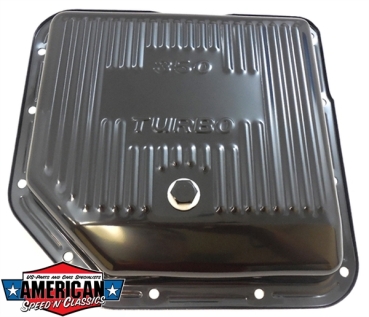 Ölwanne TH350 Schwarz Getriebe Dichtung Transmission Oil Pan Chevrolet GM Hot Rod