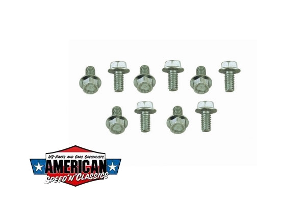 Steuergehäuseschrauben 1/4" x 1/2" Chevrolet V8 Steuerkettendeckelschrauben Set