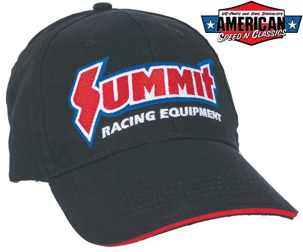 Summit Racing Baseball Cap Black