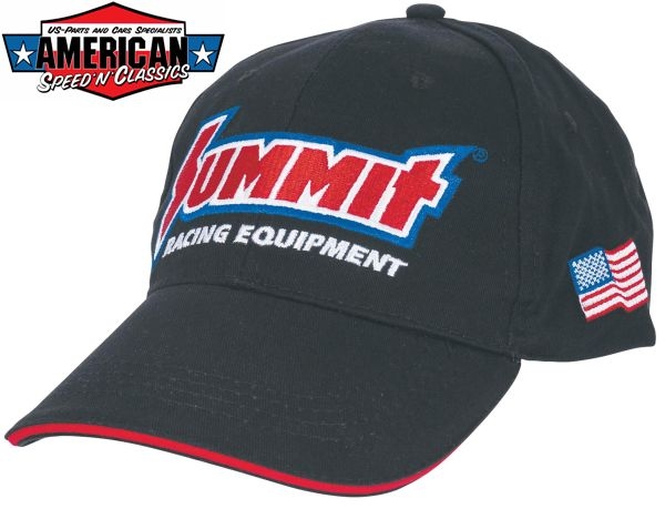 Summit Racing Baseball Cap Black