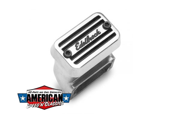 Entlüfter Alu 90° Edelbrock ELITE Kurbelwellengehäuseentlüftung Breather Cap