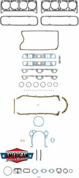 Motordichtsatz Pontiac 1955-56 287 316 Motordichtungssatz